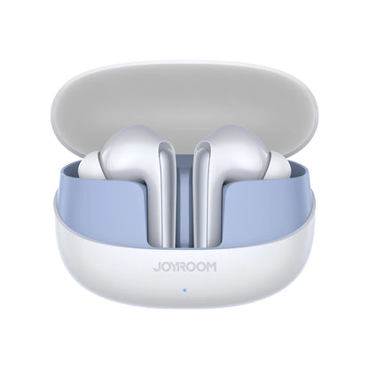 Handsfree Bluetooth Joyroom Funpods JR-FN2, TWS, ANC, Alb