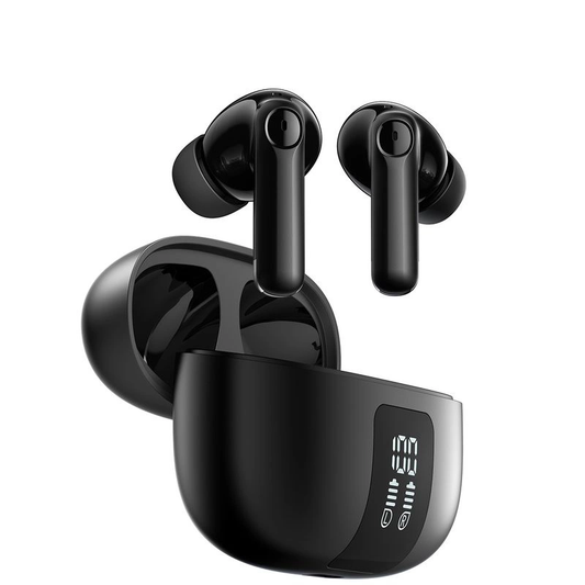 Handsfree Bluetooth Joyroom Funpods JR-FN3, TWS, ANC, Negru