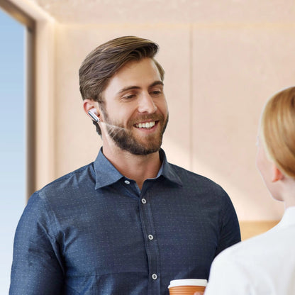 Handsfree Bluetooth Joyroom Funpods JR-FN2, TWS, ANC, Alb