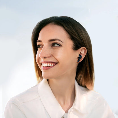 Handsfree Bluetooth Joyroom Funpods JR-FB1, TWS, ANC, Negru