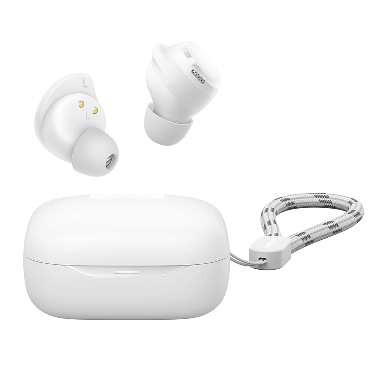 Handsfree Bluetooth Joyroom Jdots JR-DB3, TWS, Alb