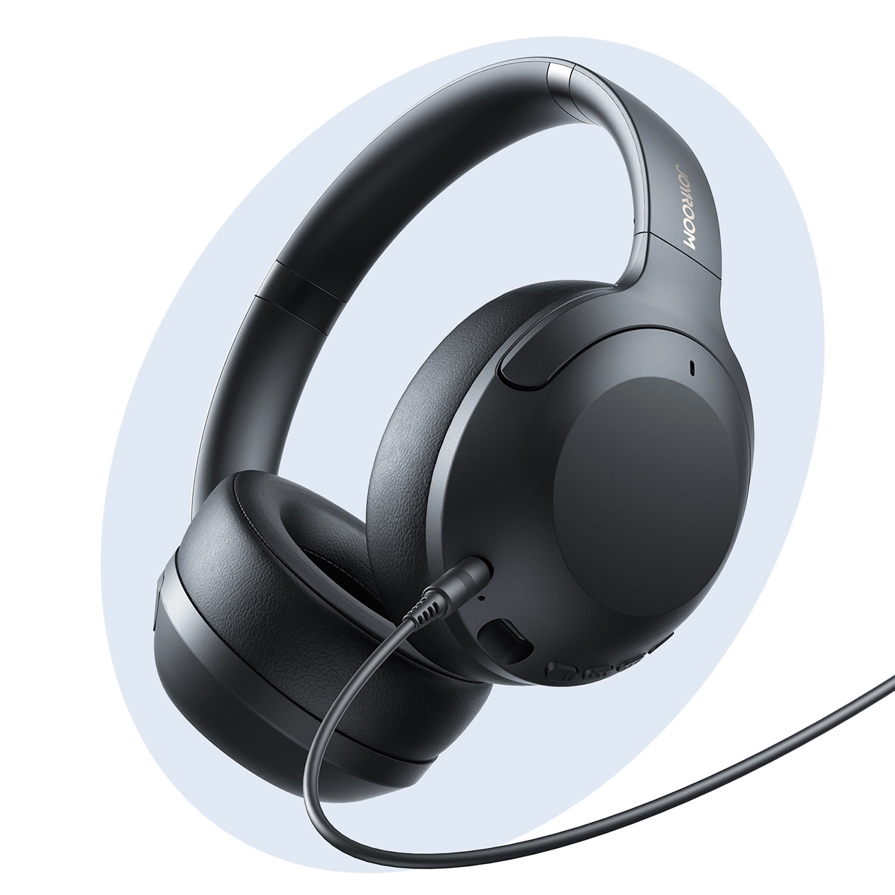 Handsfree Bluetooth Joyroom JR-JH2, A2DP, ANC, Negru