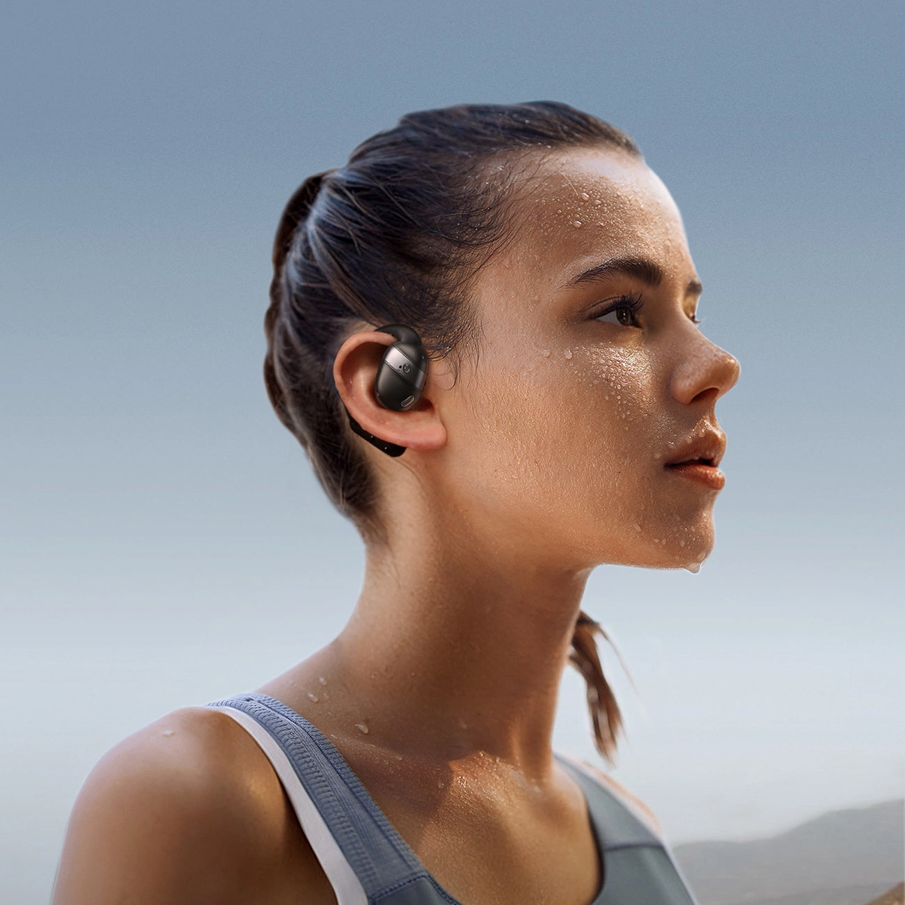 Handsfree Bluetooth Joyroom Open Ear JR-OE4, TWS, Negru