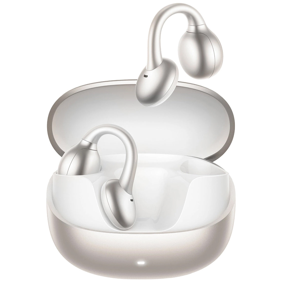 Handsfree Bluetooth Joyroom Openfree JR-OE3, TWS, Argintiu