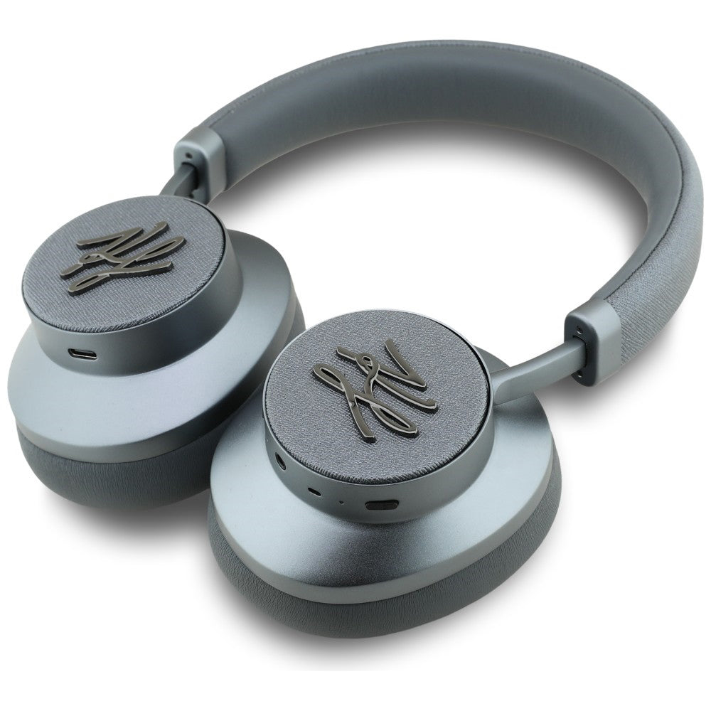 Handsfree Bluetooth Karl Lagerfeld Grained Initials, A2DP, ANC, Gri