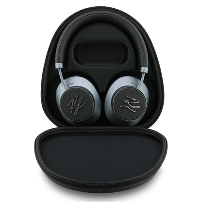 Handsfree Bluetooth Karl Lagerfeld Grained Initials, A2DP, ANC, Negru