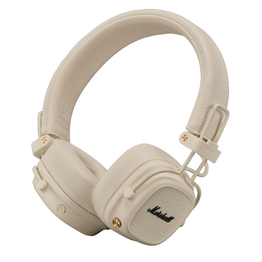 Handsfree Bluetooth Marshall Major V, A2DP, Crem, Resigilat