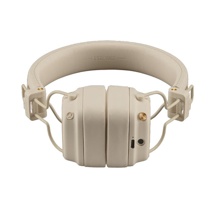 Handsfree Bluetooth Marshall Major V, A2DP, Alb