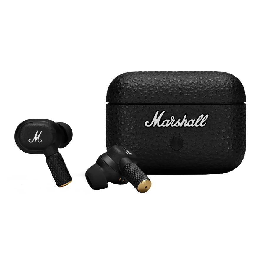 Handsfree Bluetooth Marshall Motif II, TWS, ANC, Negru