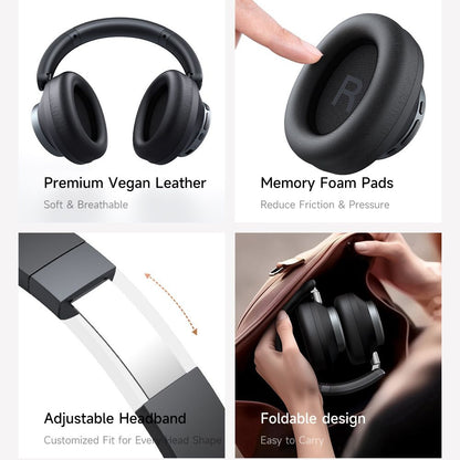 Handsfree Bluetooth McDodo HP-5820 T03, A2DP, ANC, Negru
