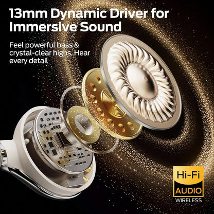 Handsfree Bluetooth Monster AC225, TWS, Crem Deschis