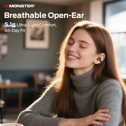 Handsfree Bluetooth Monster AC225, TWS, Negru