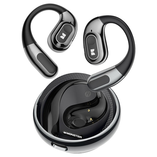 Handsfree Bluetooth Monster AC330 AI Translation, TWS, Negru