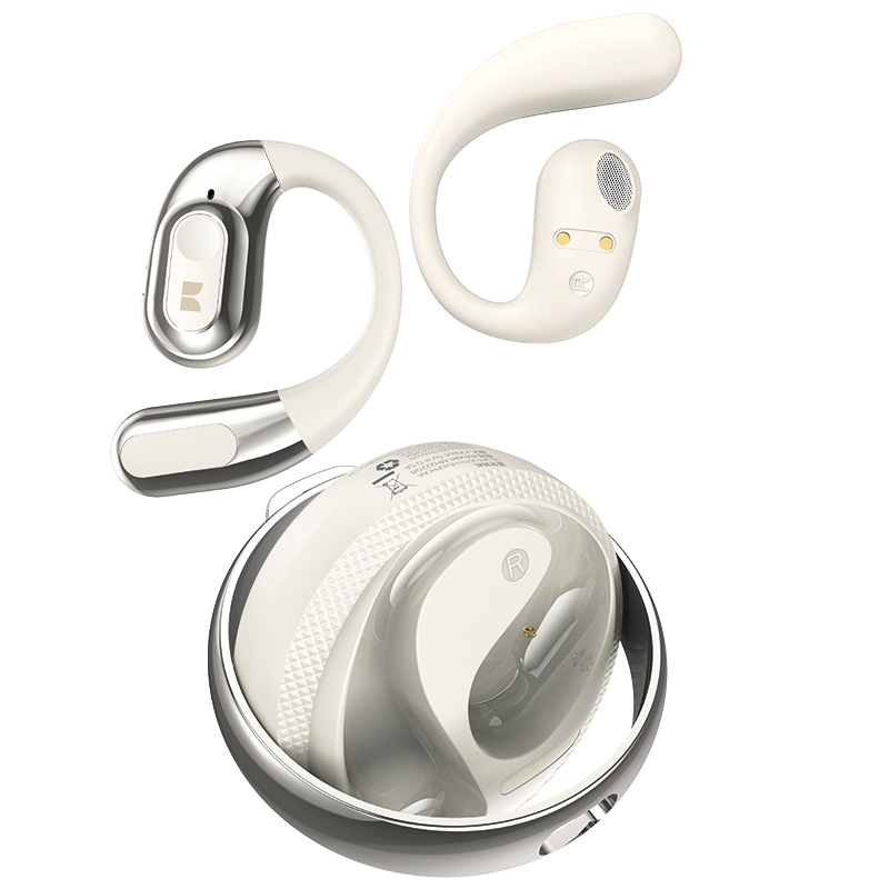 Handsfree Bluetooth Monster AC330 AI Translation, TWS, Alb