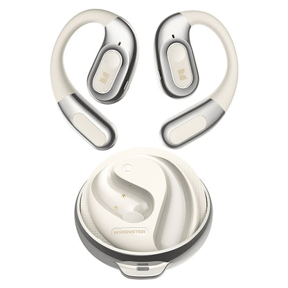 Handsfree Bluetooth Monster AC330 AI Translation, TWS, Alb