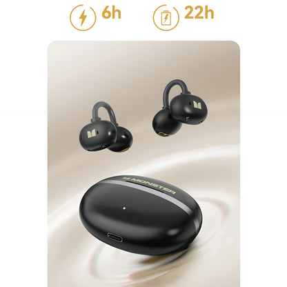 Handsfree Bluetooth Monster AirClip AC200, TWS, Negru