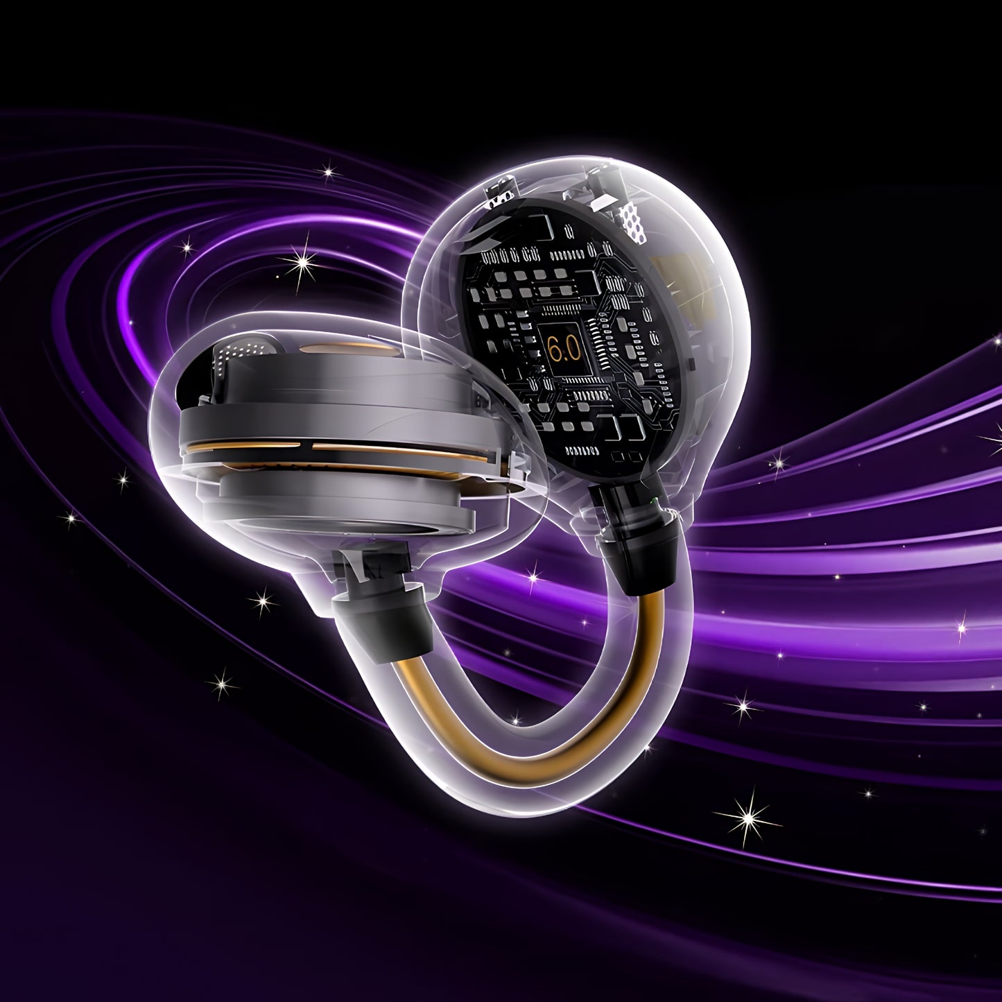 Handsfree Bluetooth Monster AirClip AC200, TWS, Crem Deschis