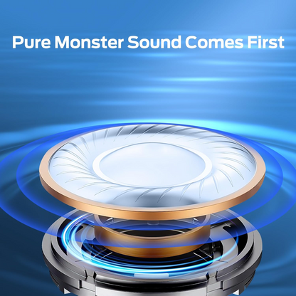 Handsfree Bluetooth Monster Aria Free, A2DP, Negru