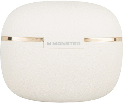 Handsfree Bluetooth Monster Clarity 200, TWS, ANC, Crem Deschis