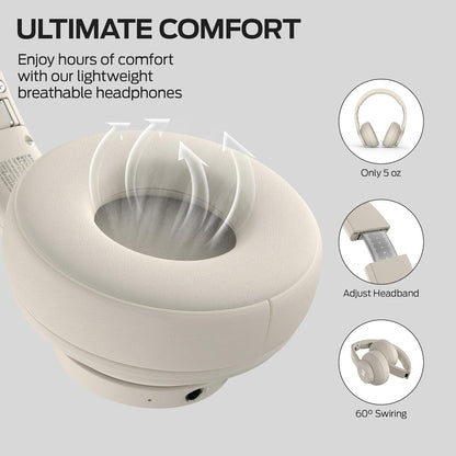 Handsfree Bluetooth Monster Mission 100, MultiPoint, A2DP, ANC, Alb