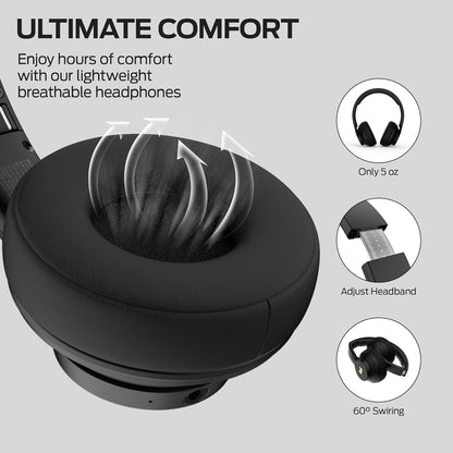Handsfree Bluetooth Monster Mission 100, MultiPoint, A2DP, ANC, Negru