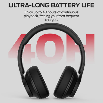 Handsfree Bluetooth Monster Mission 100, MultiPoint, A2DP, ANC, Negru