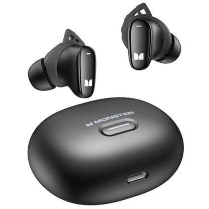 Handsfree Bluetooth Monster N-Lite 206, TWS, Negru