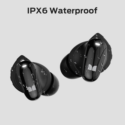Handsfree Bluetooth Monster N-Lite 206, TWS, Negru