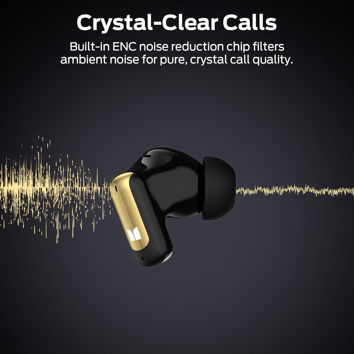 Handsfree Bluetooth Monster N-Lite 217, TWS, Negru