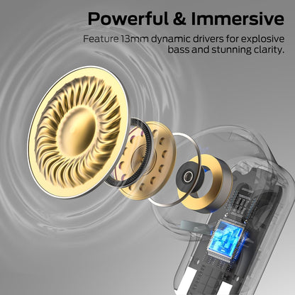 Handsfree Bluetooth Monster N-Lite 217, TWS, Alb