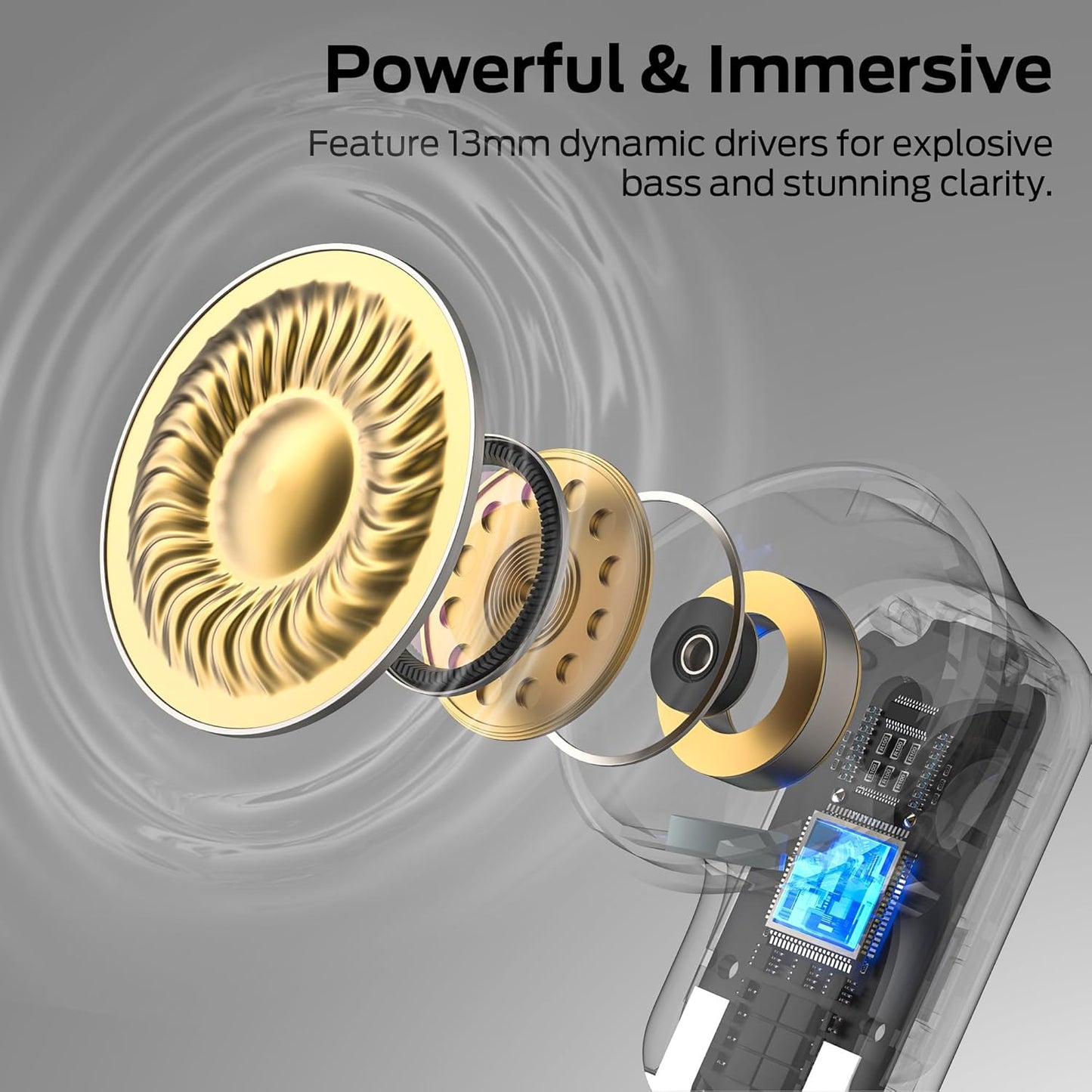 Handsfree Bluetooth Monster N-Lite 217, TWS, Negru