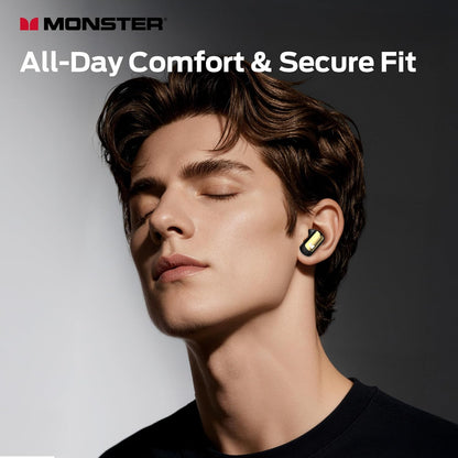 Handsfree Bluetooth Monster N-Lite 217, TWS, Negru