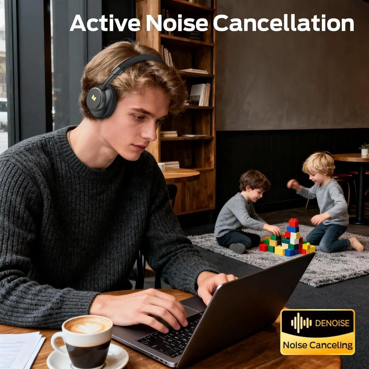 Handsfree Bluetooth Monster N-tune mini 02, A2DP, ANC, Negru