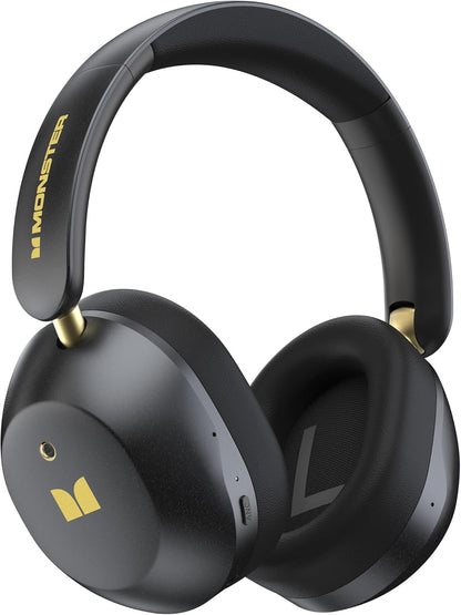 Handsfree Bluetooth Monster Persona 6th, MultiPoint, A2DP, ANC, Negru