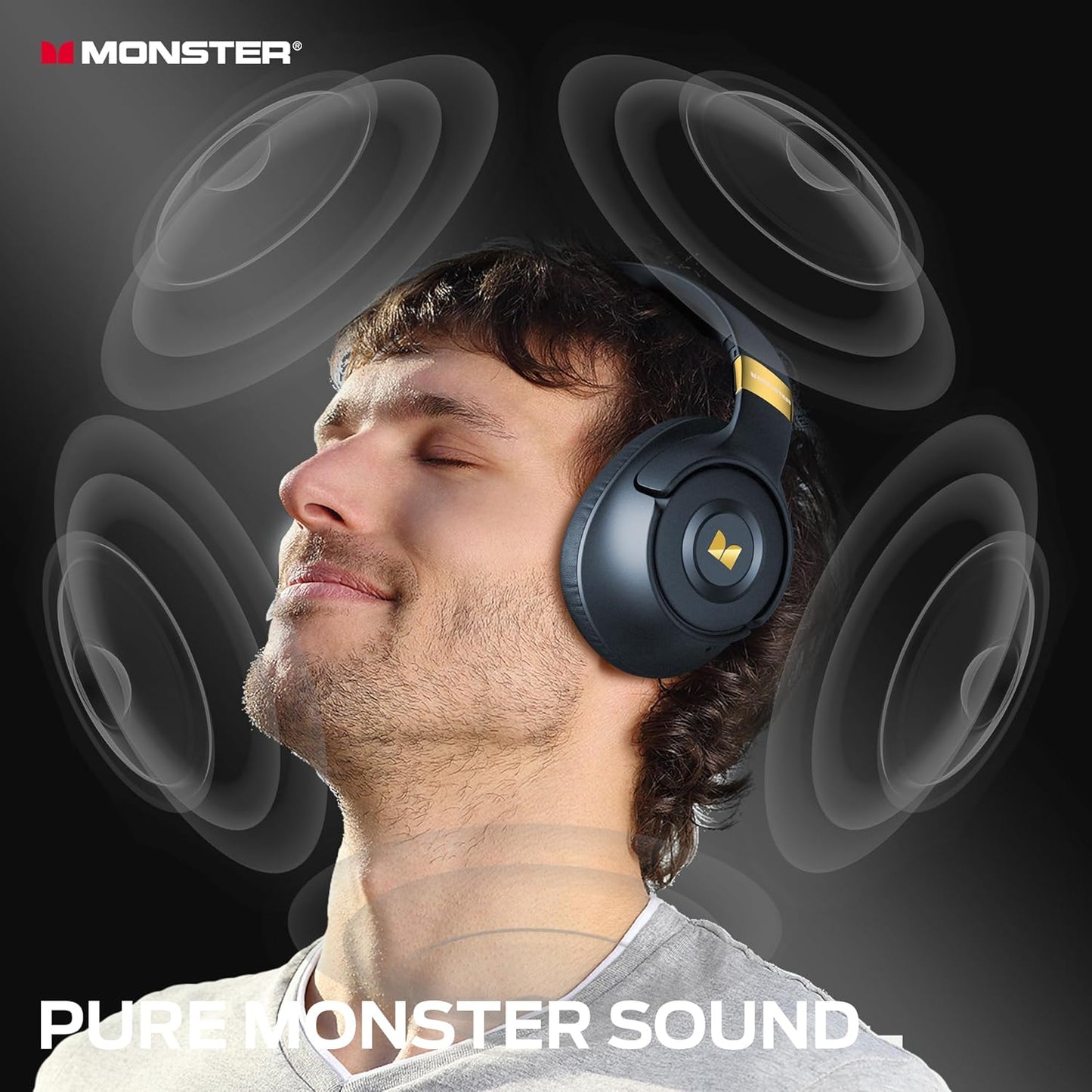 Handsfree Bluetooth Monster Persona SE, A2DP, ANC, Albastru