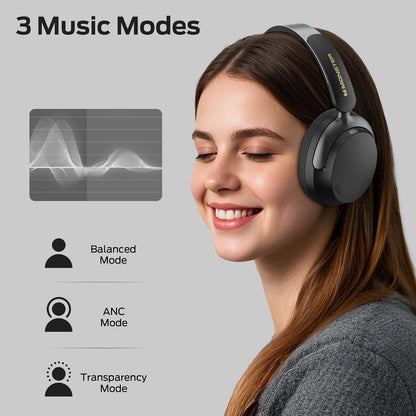 Handsfree Bluetooth Monster Persona 3rd, MultiPoint, A2DP, ANC, Negru