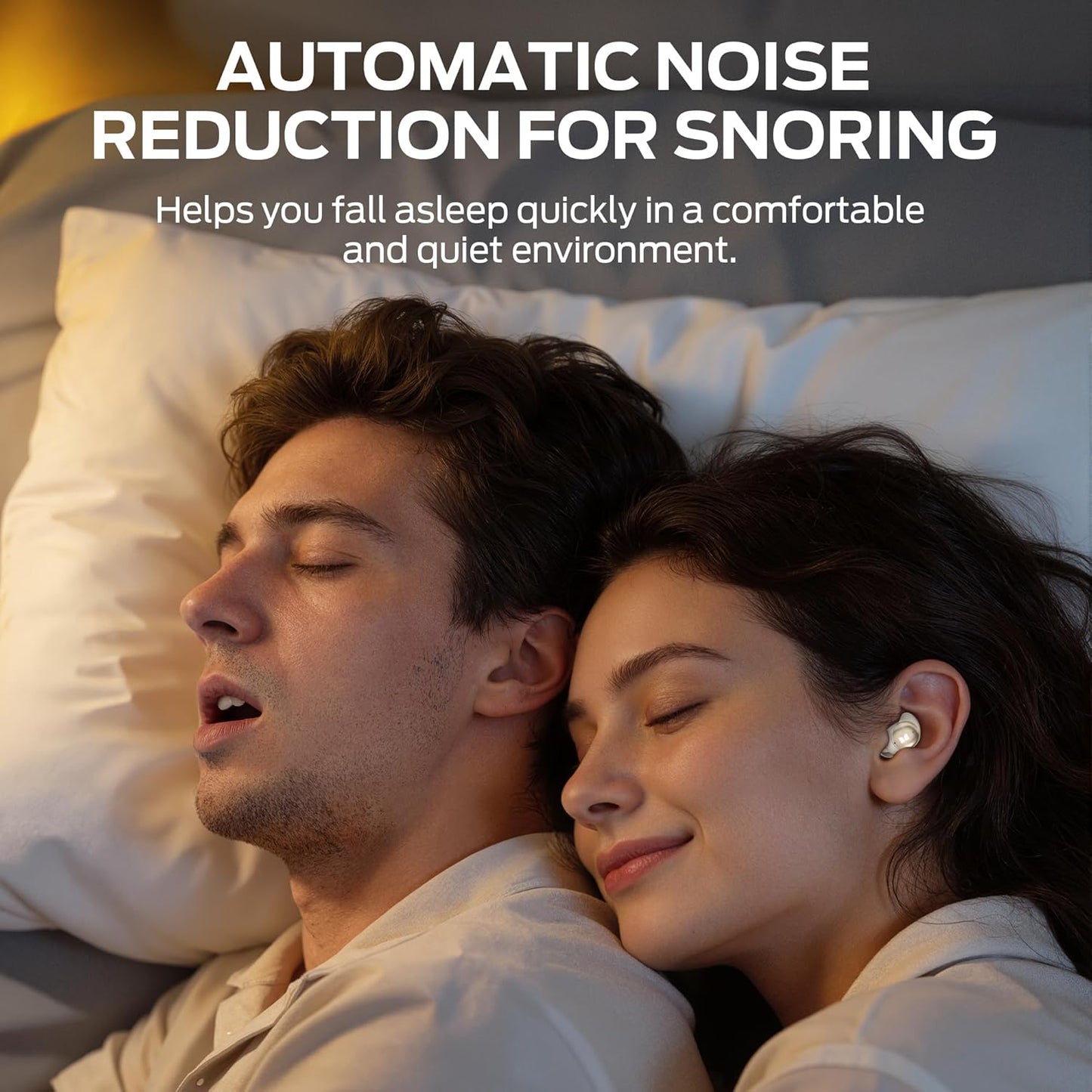Handsfree Bluetooth Monster Sleep Ear200, TWS, ANC, Auriu