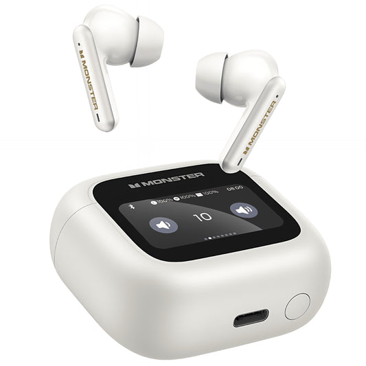 Handsfree Bluetooth Monster TH300, TWS, Alb