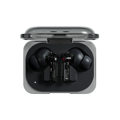 Handsfree Bluetooth Nothing Ear (a) B162, TWS, ANC, MultiPoint, Negru