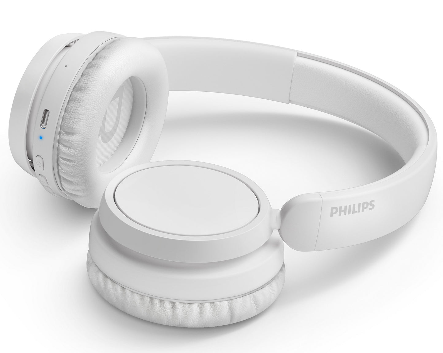 Handsfree Bluetooth Philips 5000, A2DP, Alb TAH5209WT/97