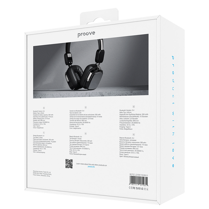 Handsfree Bluetooth Proove 70's Classic II, A2DP, Negru