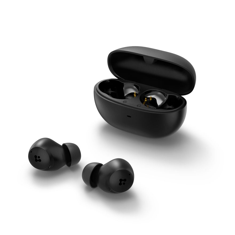 Handsfree Bluetooth Spigen SA2401, TWS, ANC, Negru ASD07887