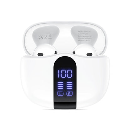 Handsfree Bluetooth Tech-Protect Ultraboost Core G2, TWS, Alb