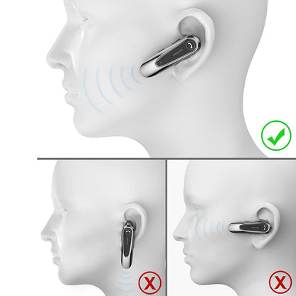 Handsfree Bluetooth Techsuit CB2 AirTalk, A2DP, Negru