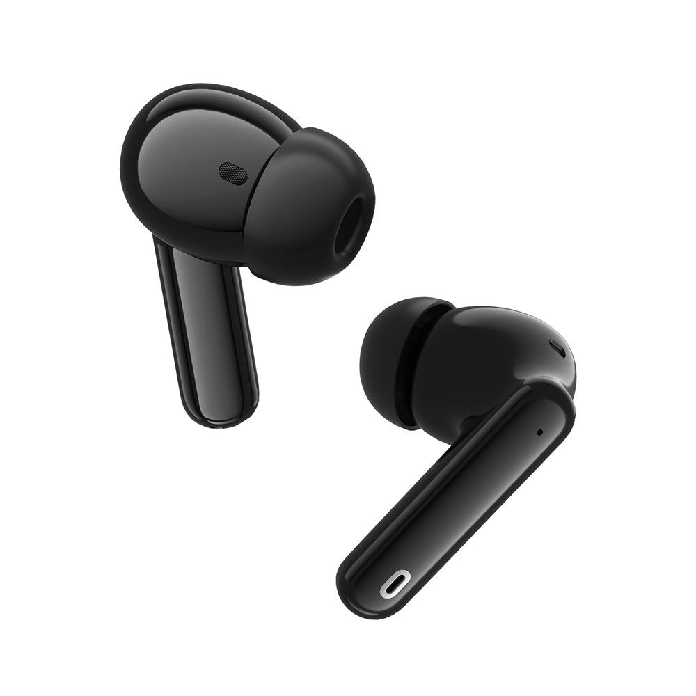 Handsfree Bluetooth Techsuit CW1 Audira Pro, TWS, ANC, Negru