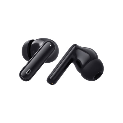 Handsfree Bluetooth Techsuit CW3 WaveBeat 100, TWS, ANC, Negru