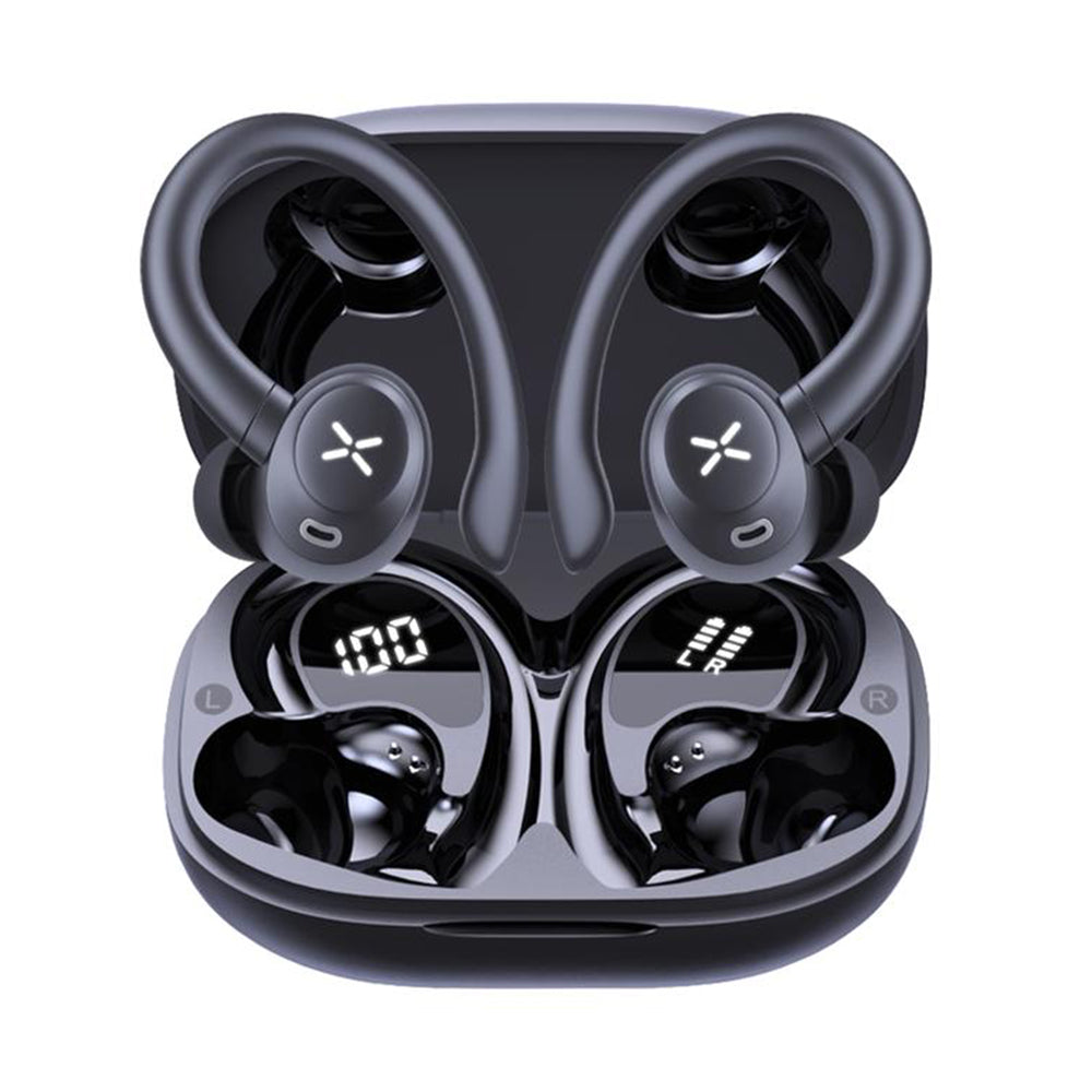 Handsfree Bluetooth Techsuit CW4 AirTune, TWS, Negru