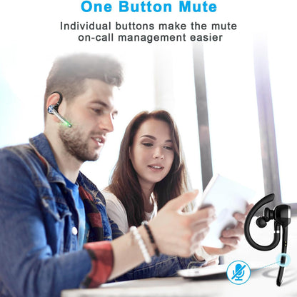 Handsfree Bluetooth Techsuit NeXound G7, MultiPoint, A2DP, Negru