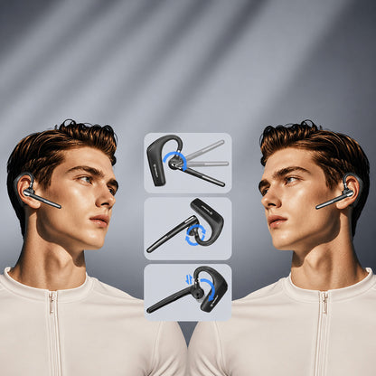 Handsfree Bluetooth Techsuit PowerTalks G6, MultiPoint, A2DP, Negru