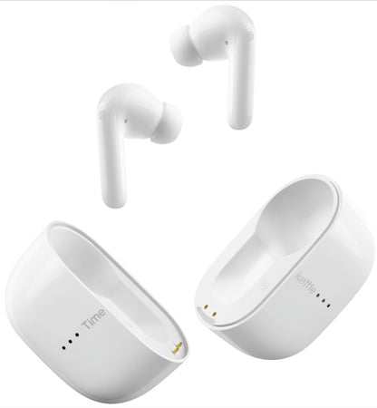 Handsfree Bluetooth Timekettle M3 Translator, TWS, ANC, Alb